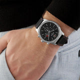 Hugo Boss Professional Black Dial Black Silicone Strap Watch for Men - 1513525 Authentic Buy Shop Now
