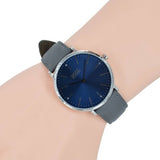 Hugo Boss Horizon Blue Dial Grey Leather Strap Watch for Men - 1513539 Authentic Buy Shop Now