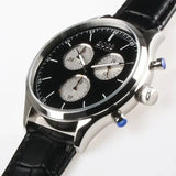 Hugo Boss Companion Black Dial Black Leather Strap Watch for Men - 1513543 Authentic Buy Shop Now
