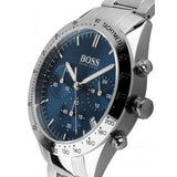 Hugo Boss Talent Blue Dial Silver Steel Strap Watch for Men - 1513582 Authentic Buy Shop Now