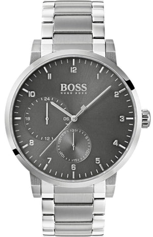 Hugo Boss Oxygen Grey Dial Silver Steel Strap Watch for Men - 1513596 Authentic Buy Shop Now