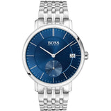 Hugo Boss Corporal Blue Dial Silver Steel Strap Watch for Men - 1513642 Authentic Buy Shop Now