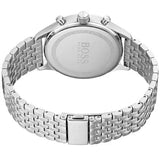 Hugo Boss Companion Black Dial Silver Steel Strap Watch for Men - 1513652 Authentic Buy Shop Now