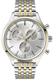 Hugo Boss Companion Silver Dial Two Tone Mesh Bracelet Watch for Men - 1513654 Authentic Buy Shop Now