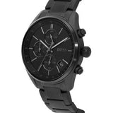 Hugo Boss Grand Prix Black Dial Black Steel Strap Watch for Men - 1513676 Authentic Buy Shop Now