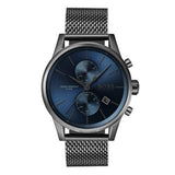 Hugo Boss Jet Blue Dial Gunmetal Mesh Bracelet Watch for Men - 1513677 Authentic Buy Shop Now