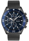 Hugo Boss Ocean Edition Blue Dial Black Mesh Bracelet Watch for Men - 1513702 Authentic Buy Shop Now