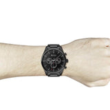 Hugo Boss Pioneer Black Dial Black Steel Strap Watch for Men - 1513714 Authentic Buy Shop Now