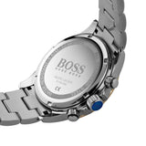 Hugo Boss Here Chronograph Black Dial Two Tone Steel Strap Watch for Men - 1513757 Authentic Buy Shop Now