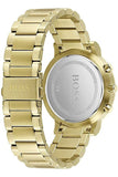 Hugo Boss Integrity Chronograph Grey Dial Gold Steel Strap Watch for Men - 1513781 Authentic Buy Shop Now