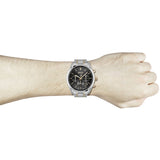 Hugo Boss Grand Prix Black Dial Two Tone Steel Strap Watch for Men - 1513473 Authentic Buy Shop Now