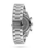 Hugo Boss Pilot Blue Dial Silver Steel Strap Watch for Men - 1513850 Authentic Buy Shop Now