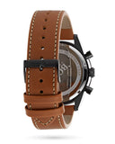 Hugo Boss Pilot Black Dial Brown Leather Strap Watch for Men - 1513851 Authentic Buy Shop Now