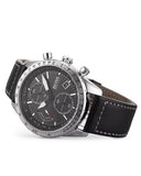 Hugo Boss Aero Chronograph Black Dial Black Leather Strap Watch for Men - 1513770 Authentic Buy Shop Now