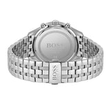 Hugo Boss Associate Black Dial Silver Steel Strap Watch for Men - 1513869 Authentic Buy Shop Now