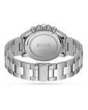 Hugo Boss Hero Chronograph White Dial Silver Steel Strap Watch for Men - 1513875 Authentic Buy Shop Now