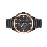 Hugo Boss Grandmaster Black Dial Black Steel Strap Watch for Men - 1513885 Authentic Buy Shop Now