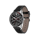 Hugo Boss Allure Black Dial Black Leather Strap Watch for Men - 1513920 Authentic Buy Shop Now