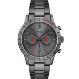 Hugo Boss Allure Chronograph Grey Dial Grey Steel Strap Watch for Men - 1513924 Authentic Buy Shop Now