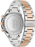 Hugo Boss Santiago Blue Dial Two Tone Steel Strap Watch for Men - 1513937 Authentic Buy Shop Now