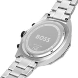Hugo Boss Energy Chronograph Black Dial Silver Steel Strap Watch For Men - 1513971 Authentic Buy Shop Now