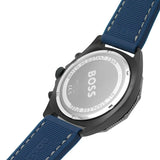 Hugo Boss Energy Chronograph Grey Dial Green Rubber Strap Watch For Men - 1513972 Authentic Buy Shop Now
