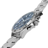 Hugo Boss Troper Chronograph Blue Dial Silver Steel Strap Watch For Men - 1514069 Authentic Buy Shop Now