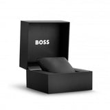 Hugo Boss Troper Chronograph Black Dial Black Leather Strap Watch For Men - 1514099 Authentic Buy Shop Now