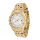 Versace Hellenyium Analog White Dial Gold Steel Strap Watch for Men - VEVK00720 Authentic Buy Shop Now
