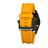 Emporio Armani Sportivo Quartz Black Dial Orange Rubber Strap Watch For Men - AR6046 Authentic Buy Shop Now