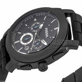 Fossil Machine Chronograph Black Dial Black Silicone Strap Watch for Men - FS4487 Authentic Buy Shop Now