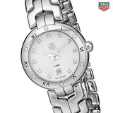 Tag Heuer Link Diamonds Silver Dial Silver Steel Strap Watch for Women - WAT1413.BA0954 Authentic Buy Shop Now