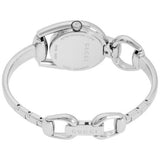 Gucci Horsebit Collection Diamonds Mother of Pearl White Dial Silver Steel Strap Watch For Women - YA139504 Authentic Buy Shop Now