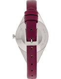 Calvin Klein Rebel Blue Maroon Dial Maroon Leather Strap Watch for Women - K8P231UN Authentic Buy Shop Now