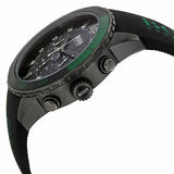 Hugo Boss Aeroliner Chronograph Black Dial Green Rubber Strap Watch For Men - HB1512847 Authentic Buy Shop Now