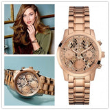 Guess Mini Sunrise Quartz Rose Gold Dial Rose Gold Steel Strap Watch For Women - W0448L9 Authentic Buy Shop Now