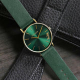 Coach Perry Green Dial Green Leather Strap Watch for Women - 14503383-C Authentic Buy Shop Now