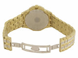 Bulova Crystal Collection Octova White Dial Gold Steel Strap Watch for Men - 98C126 Authentic Buy Shop Now
