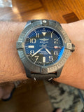 Breitling Avenger Automatic 45 Seawolf Night Mission Black Dial Black Nylon Strap Watch for Men - V17319101B1X1 Authentic Buy Shop Now