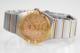 Omega Constellation Manhattan Yellow Dial Two Tone Steel Strap Watch for Women - 131.20.28.60.08.001 Authentic Buy Shop Now