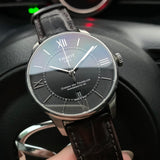 Tissot Chemin Des Tourelles Powermatic 80 Black Dial Black Leather Strap Watch For Men - T099.407.16.058.00 Authentic Buy Shop Now