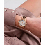 Guess Luna White Dial Rose Gold Steel Strap Watch for Women - GW0308L3 Authentic Buy Shop Now