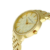 Michael Kors Argyle Glitz Rose Gold Dial Rose Gold Steel Strap Watch For Women - MK3120 Authentic Buy Shop Now