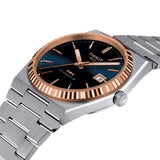 Tissot PRX Powermatic 80 Automatic 18K Gold Blue Dial Silver Steel Strap Watch for Men - T931.407.41.041.00 Authentic Buy Shop Now