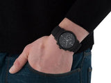Hugo Boss Modern Black Dial Black Rubber Strap Watch for Men - 1512639 Authentic Buy Shop Now