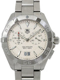 Tag Heuer Aquaracer White Dial Watch for Men - WAY111Y.BA0928 Authentic Buy Shop Now