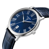 Tissot Carson Premium Blue Dial Blue Leather Strap Watch For Men - T122.410.16.043.00 Authentic Buy Shop Now