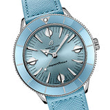 Breitling Superocean Heritage '57 Pastel Paradise Blue Dial Blue Leather Strap Watch for Women - A10340161C1X1 Authentic Buy Shop Now