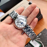 Maurice Lacroix Fiaba Moonphase White Mother of Pearl Dial Silver Steel Strap Watch for Women - FA1084-SS002-170-1 Authentic Buy Shop Now