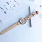 Versace V-Twist White Dial White Leather Strap Watch for Women - VELS00419 Authentic Buy Shop Now